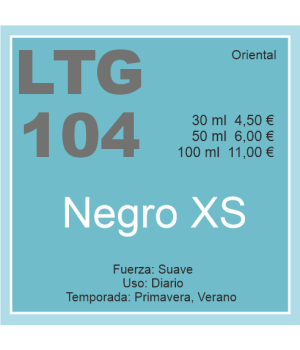 LTG 104 - NEGRO XS
