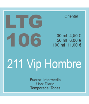 LTG 106 - 211 VIP HOMBRE