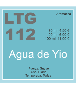 LTG 112 - AGUA DE GIO