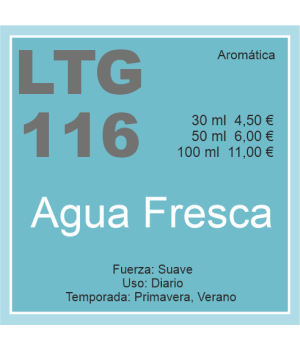 LTG 116 - AGUA FRESCA