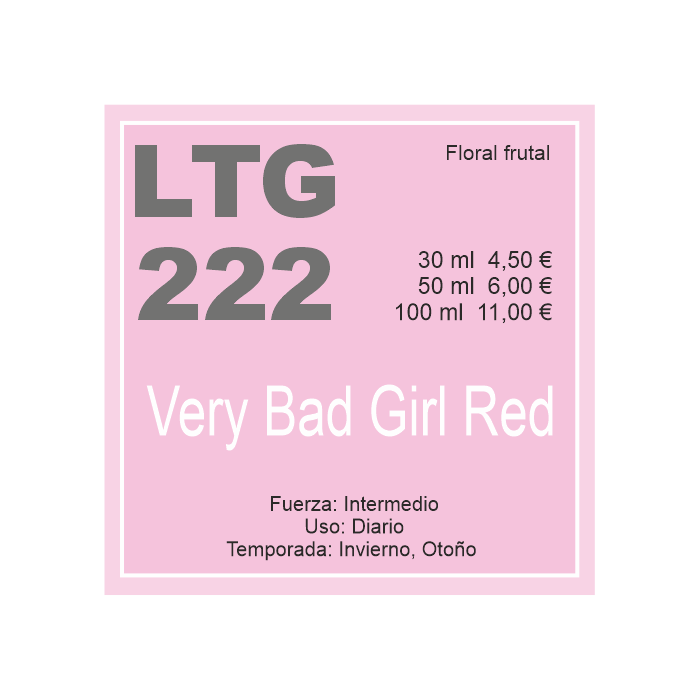 perfume de equivalencia simila a very good girl