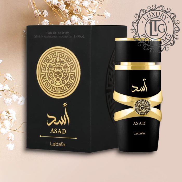 Perfume asad de lattafa, inspirada en sauvage elixir