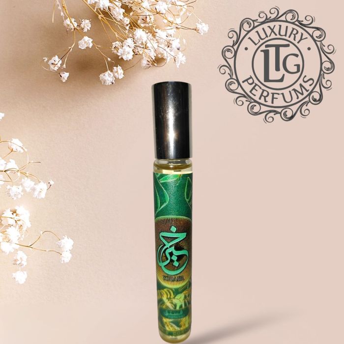 muestra de perfume khair pistachio de paris corner