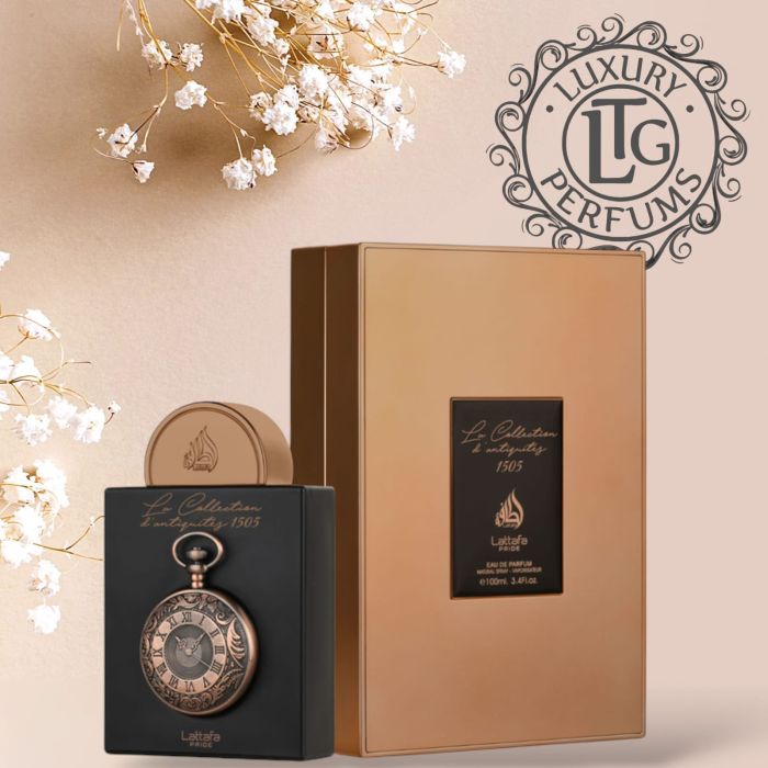 La Collection d'antiquités 1505 de Lattafa Perfumes en tienda fisica de malaga