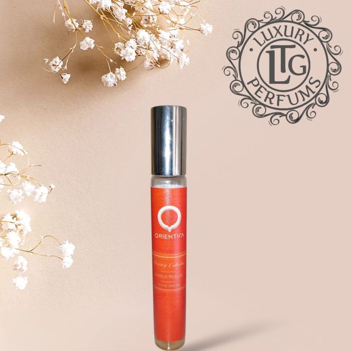 decant muestra Amber Rouge Orientica