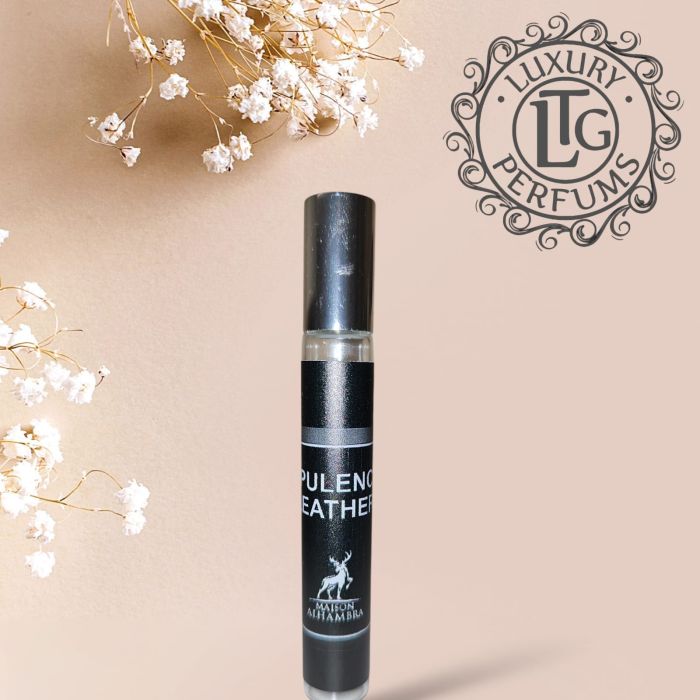 Amber & Leather de Maison Alhambra decant 10 ml