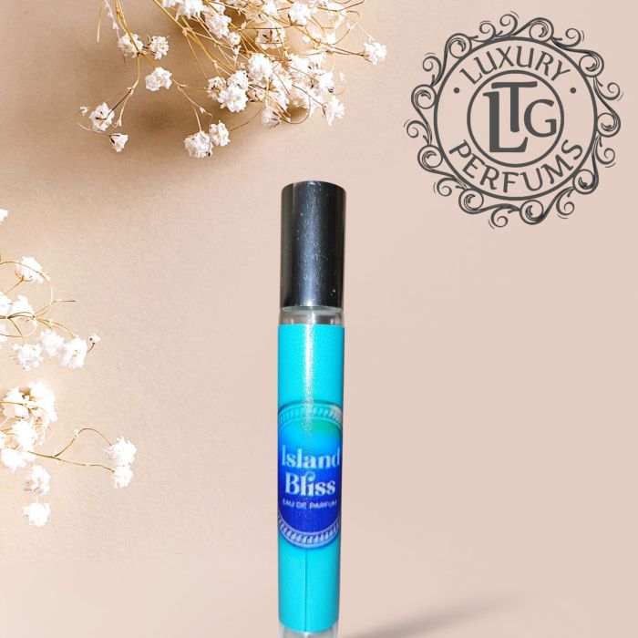 perfume island bliss en tienda fisica de malaga, decant muestra