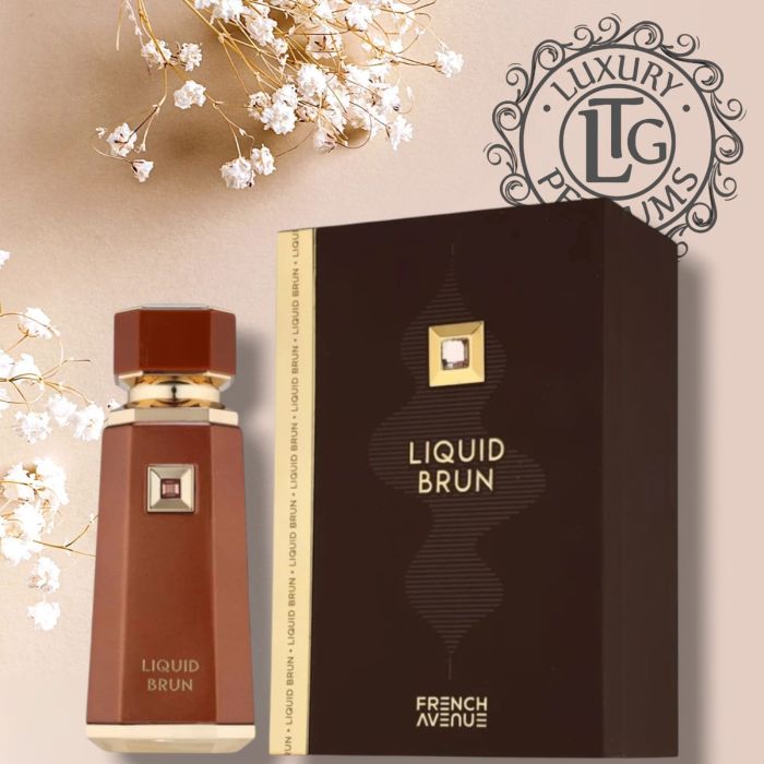 perfume liquid brun en tienda fisica de malaga